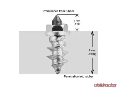 iGrip Box of 150 7/16inch 11mm Shoulder Studs - SS-11150R