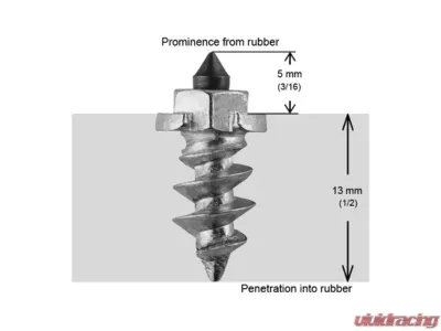 iGrip Box of 200 5/8inch 15mm Shoulder Screw Studs - SS-15200R