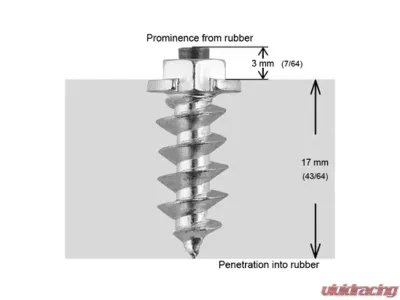 iGrip Box of 150 18mm Shoudler Screw Studs - SS-18150
