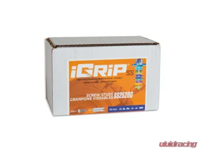 iGrip Box of 200 1inch 25mm Shoulder Screw Studs - SS-25200