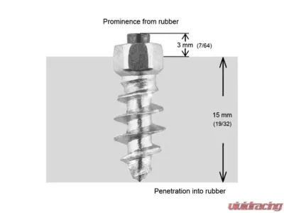iGrip Box of 150 18mm Standard Screw Studs - ST-18150