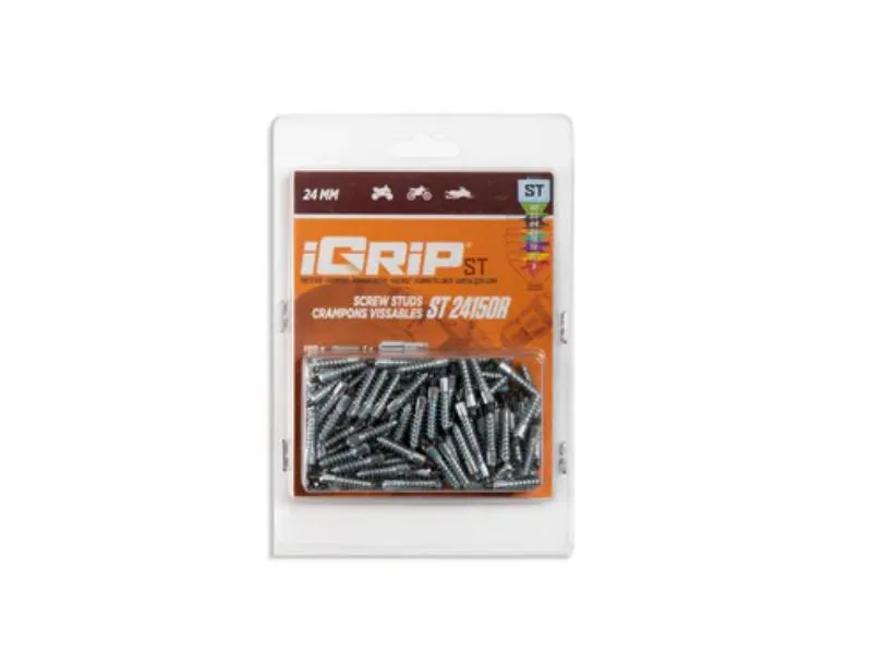 iGrip Box of 100 24mm Standard Screw Studs - ST-24100R