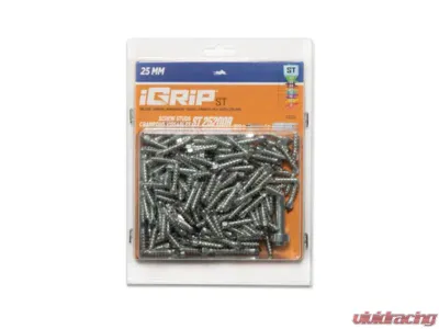 iGrip Box of 200 1inch 25mm Standard Screw Studs - ST-25200R