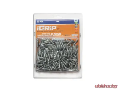 iGrip Box of 250 1inch 25mm Standard Screw Studs - ST-25250R