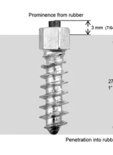 iGrip Box of 200 1 1/8inch-30mm Standard Screw Studs                                     - ST-30200 - Image 2