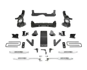 Fabtect 4'' Lift Kit Performance Shocks Chevy Silverado 3500HD | GMC Sierra 3500HD 4WD 2020-2023