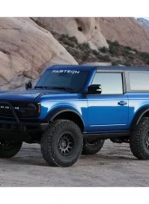 Fabtech 3" UCA Kit w/ Front Dirt Logic 2.5 Resi Coilovers & Rear Dirt Logic Resi Coilovers Bilstein Model Only Ford Bronco 2-Door 4WD 2021-2023                                     - K2389DL - Image 2