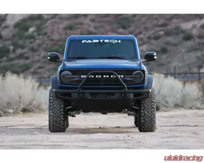 Fabtech 3" UCA Kit w/ Front Dirt Logic 2.5 Resi Coilovers & Rear Dirt Logic Resi Coilovers Bilstein Model Only Ford Bronco 2-Door 4WD 2021-2023 - K2389DL