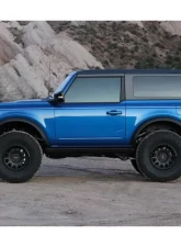 Fabtech 3" UCA Kit w/ Front Dirt Logic 2.5 Resi Coilovers & Rear Dirt Logic Resi Coilovers Bilstein Model Only Ford Bronco 2-Door 4WD 2021-2023                                     - K2389DL - Image 4