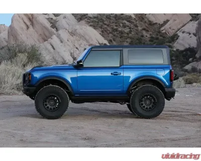 Fabtech 3" UCA Kit w/ Front Dirt Logic 2.5 Resi Coilovers & Rear Dirt Logic Resi Coilovers Bilstein Model Only Ford Bronco 2-Door 4WD 2021-2023 - K2389DL