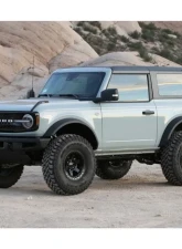 Fabtech 4" UCA Kit w/ Front Dirt Logic 2.5 Resi Coilovers & Rear Dirt Logic Resi Coilovers Non Bilstein Model Only Ford Bronco 2-Door 4WD 2021-2023                                     - K2390DL - Image 2