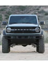 Fabtech 4" UCA Kit w/ Front Dirt Logic 2.5 Resi Coilovers & Rear Dirt Logic Resi Coilovers Non Bilstein Model Only Ford Bronco 2-Door 4WD 2021-2023                                     - K2390DL - Image 3
