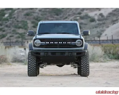 Fabtech 4" UCA Kit w/ Front Dirt Logic 2.5 Resi Coilovers & Rear Dirt Logic Resi Coilovers Non Bilstein Model Only Ford Bronco 2-Door 4WD 2021-2023 - K2390DL