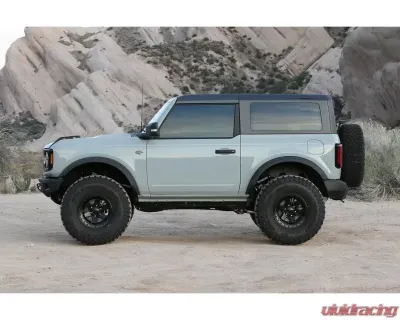Fabtech 4" UCA Kit w/ Front Dirt Logic 2.5 Resi Coilovers & Rear Dirt Logic Resi Coilovers Non Bilstein Model Only Ford Bronco 2-Door 4WD 2021-2023 - K2390DL