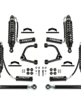 Fabtech 4" UCA Kit w/ Front Dirt Logic 2.5 Resi Coilovers & Rear Dirt Logic Resi Coilovers Non Bilstein Model Only Ford Bronco 2-Door 4WD 2021-2023                                     - K2390DL - Image 4