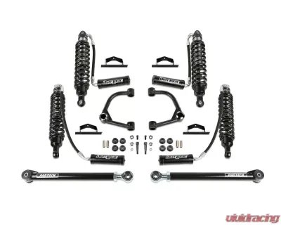 Fabtech 4" UCA Kit w/ Front Dirt Logic 2.5 Resi Coilovers & Rear Dirt Logic Resi Coilovers Non Bilstein Model Only Ford Bronco 2-Door 4WD 2021-2023 - K2390DL
