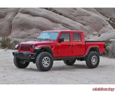 Fabtech 5'' Trail Lift Kit 2.5 Resi Front Dirt Logic Coilovers & 2.25 Resi Rear Dirt Logic Shocks Jeep Gladiator 4WD Gas 2020-2023 K4219DL - K4219DL