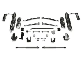Fabtech 3'' Trail Lift Kit 2.5 Resi Front Dirt Logic Coilovers & 2.25 Resi Rear Dirt Logic Shocks Jeep Gladiator 4WD Gas 2020-2023 K4217DL