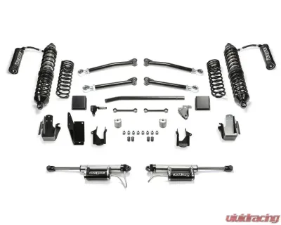 Fabtech 5'' Trail Lift Kit 2.5 Resi Front Dirt Logic Coilovers & 2.25 Resi Rear Dirt Logic Shocks Jeep Gladiator 4WD Gas 2020-2023 - K4220DL