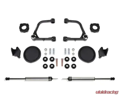 Fabtech 3'' Uniball UCA Lift Kit w/Front Shock Spacers & Rear Coil Spring Spacers w/Rear Dirt Logic 2.25 Shocks Toyota Tundra 4WD 2022-2024 - K7086DL