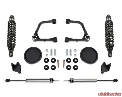 Fabtech 3'' Uniball UCA Lift Kit w/Front Dirt Logic 2.5 Coilovers & Rear Coil Spring Spacers w/Rear Dirt Logic 2.25 Shocks Toyota Tundra 4WD 2022-2024 - K7087DL