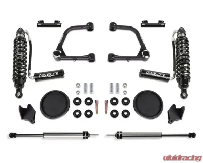 Fabtech 3'' Uniball UCA Lift Kit w/Front Dirt Logic 2.5 Resi Coilovers & Rear Coil Spring Spacers w/Rear Dirt Logic 2.25 Shocks Toyota Tundra 4WD 2022-2024 - K7088DL