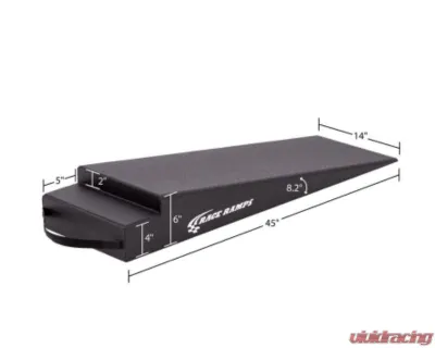 Race Ramps 6in. Trailer Ramps - 8.2 Degree Approach Angle - RR-TR-6