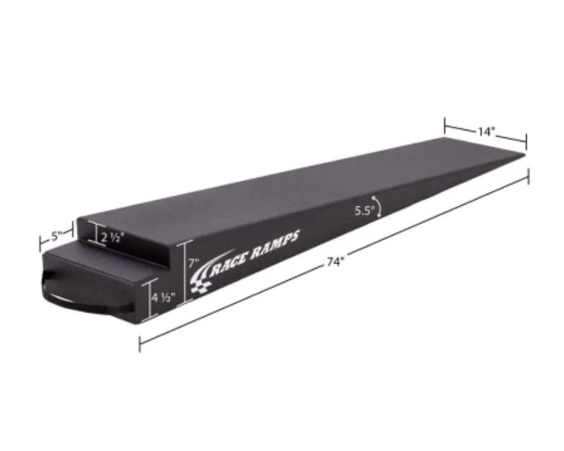 Race Ramps 7in. Trailer Ramps - 5.5 Degree Approach Angle - RR-TR-7