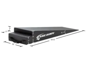 Race Ramps 8in. Trailer Ramps - 8.7 Degree Approach Angle