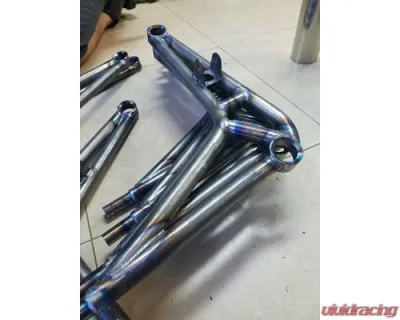 SLR Speed Single Replacement Control Arms Ultra Two Cross Tubes Right Side Purple - B.00.0012