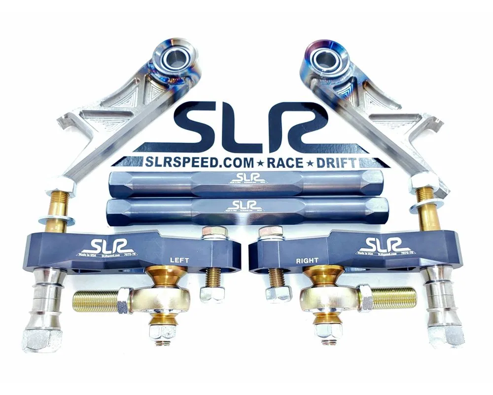 SLR Speed Budget Drift Steering Angle Kit Purple BMW E36 ex. M3 | Z3 ex. M - C.00.E36.0042