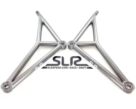 SLR Speed Race Kit Control Arms Circuit Use Non-Adjustable Delrin Insert Grey BMW E46 ex. M3 | Z4 ex. M 1982-2006