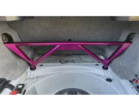 SLR Speed Rear Floor Subframe to Shock Tower Purple Brace Sedan and Wagon BMW E46