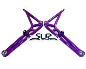 SLR Speed Tubular Control Arms  Stand alone  Circuit Racing Purple BMW E30 | E36