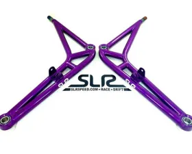 SLR Speed Tubular Control Arms  Stand alone  Drift Super Purple BMW
