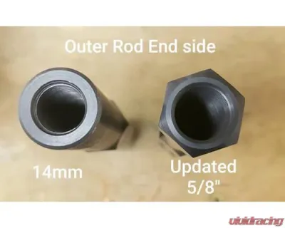 SLR Speed Tie Rod Update Kit Replacements Tierod 205mm Grey - B.XX.0005