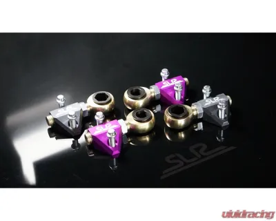 SLR Speed Adjustable Billet Lollipops FCAB Round Insert Grey BMW E30 | E36 | Z3 - C.00.E30.0040