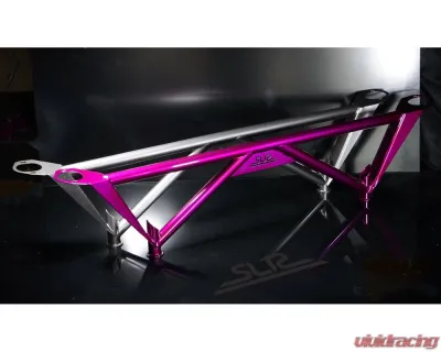 SLR Speed Rear Floor Subframe to Shock Tower Brace Sedan and Wagon Purple BMW E36 - C.00.E36.0039