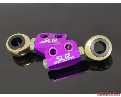 SLR Speed Adjustable Billet Lollipops FCAB Round Insert Purple BMW E30 | E36 | Z3 - C.00.E30.0039