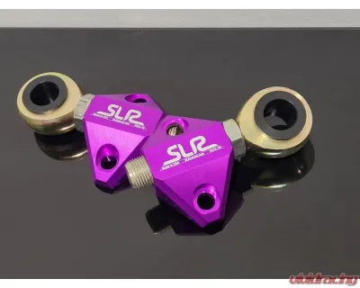 SLR Speed Adjustable Billet Lollipops FCAB Hex Insert Purple BMW E46 | Z4 - C.00.E46.0031