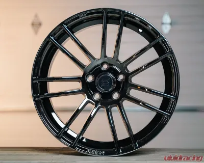Stage Wheels Belmont 18x8.5 35mm 5x114.3 Black Chrome - BEL3335513