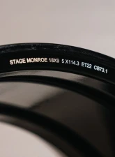 Stage Wheels Monroe 18x9 22mm 5x114.3 Black                                     - MON3422514 - Image 4