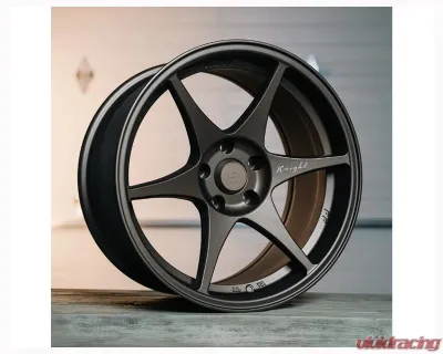Stage Wheels Knight 18x10.5 5x114.3 22mm Matte Bronze - KNI3722512