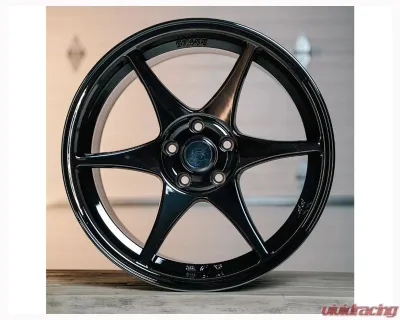 Stage Wheels Knight 18x10.5 5x114.3 22mm Black Chrome - KNI3722513
