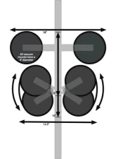 SeaSucker Komodo 1 Bike Rack Convertibles & Cars w/ Limited Space Black                                     - BK1910B - Image 4