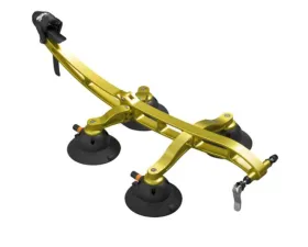SeaSucker Komodo 1 Bike Rack Convertibles & Cars w/ Limited Space Gold
