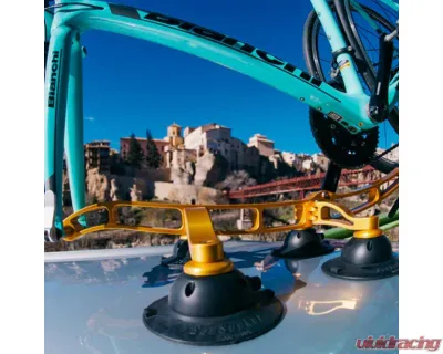 SeaSucker Komodo 1 Bike Rack Convertibles & Cars w/ Limited Space Blue - BK1910L