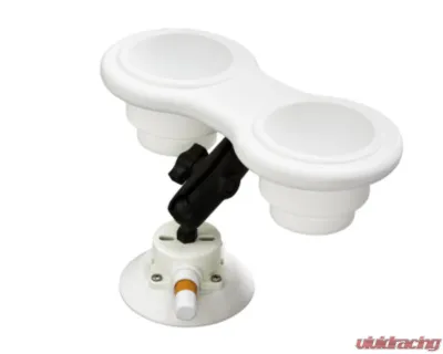 SeaSucker 2-Cup Holder Angle Mount - Black - MC5303B