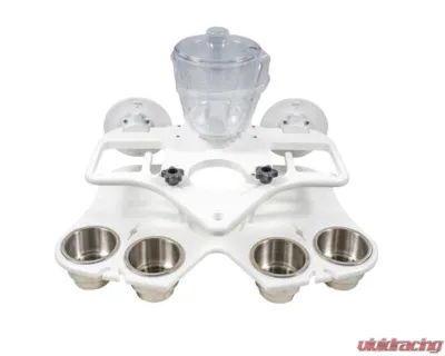 SeaSucker Double Decker Party Barge Portable Bar White - MC5348W