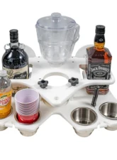 SeaSucker Double Decker Party Barge Portable Bar White                                     - MC5348W - Image 3